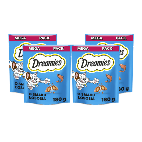 Produkt DREAMIES 4x przysmak dla kota DREAMIES paszteciki z łososiem 180g K_005400 _4