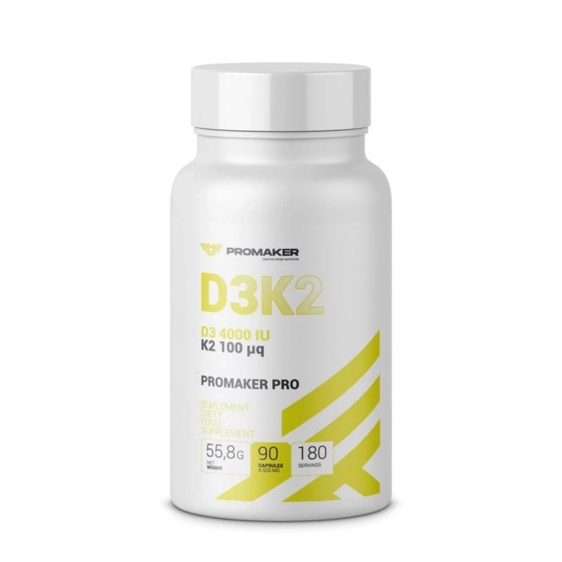 Suplement diety PROMAKER VIT D3+K2 90szt