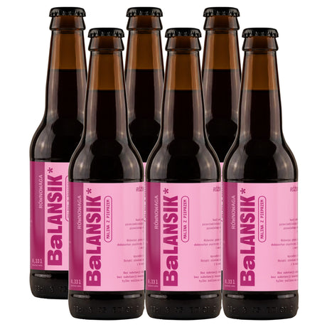 Produkt BALANSIK - YRGH sp. z o.o. 6x Napój BALANSIK Malina Pieprz Butelka 0,33l K_005399_6