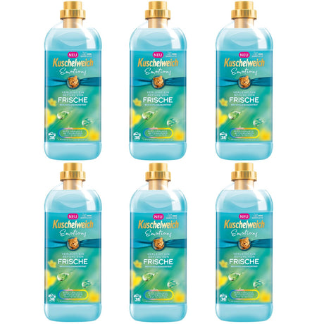 Produkt KUSCHELWEICH 6x Płyn do płukania KUSCHELWEICH Emotions Frische 38 prań 1 l K_037947_6