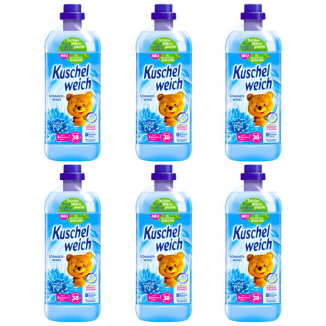 Produkt KUSCHELWEICH 6x Płyn do płukania KUSCHELWEICH Sommerwind 38 prań 1 l K_037940_6