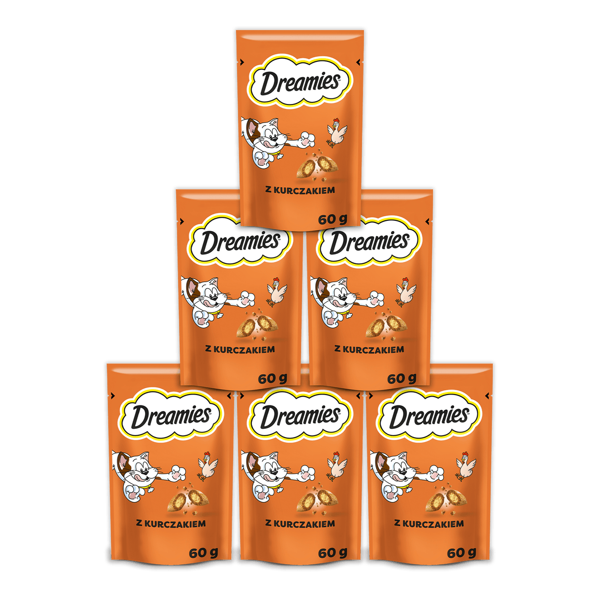 Produkt DREAMIES 6x Przysmak dla kota DREAMIES  z kurczakiem 60 g K_009582_6