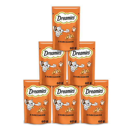 Produkt DREAMIES 6x Przysmak dla kota DREAMIES  z kurczakiem 60 g K_009582_6