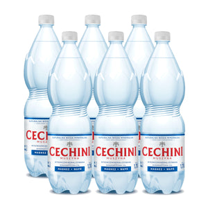 Produkt CECHINI MUSZYNA 6x Woda niskonasycona CECHINI MUSZYNA wysokozmineralizowana 1,75l KAUCJA K_004823_6