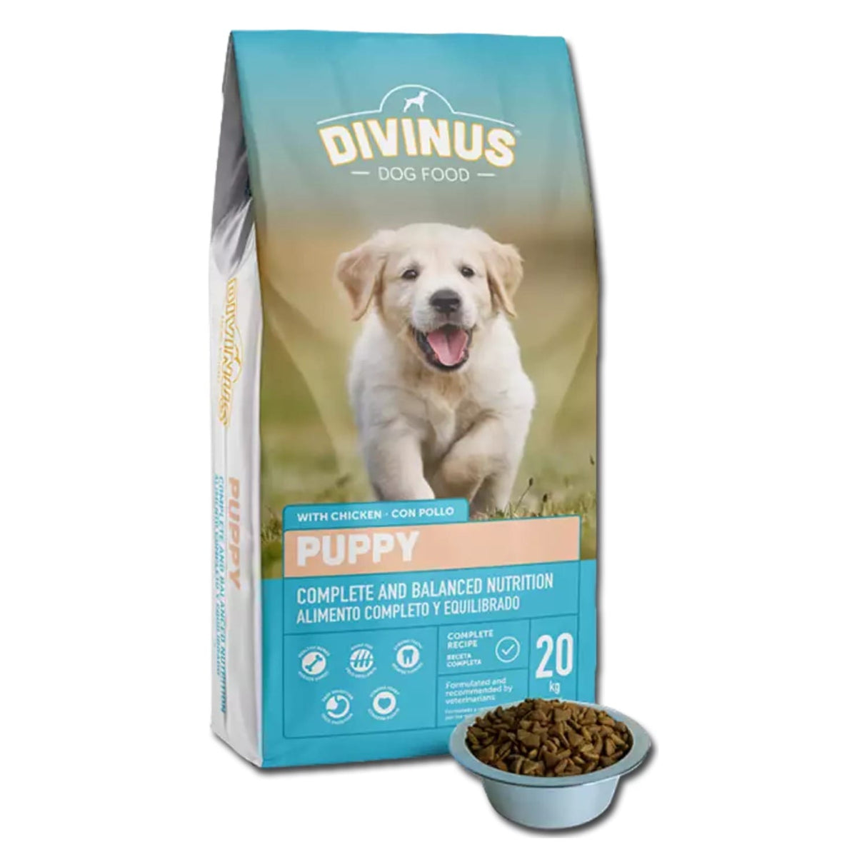 Karma sucha dla szczeniąt DIVINUS 4 kg