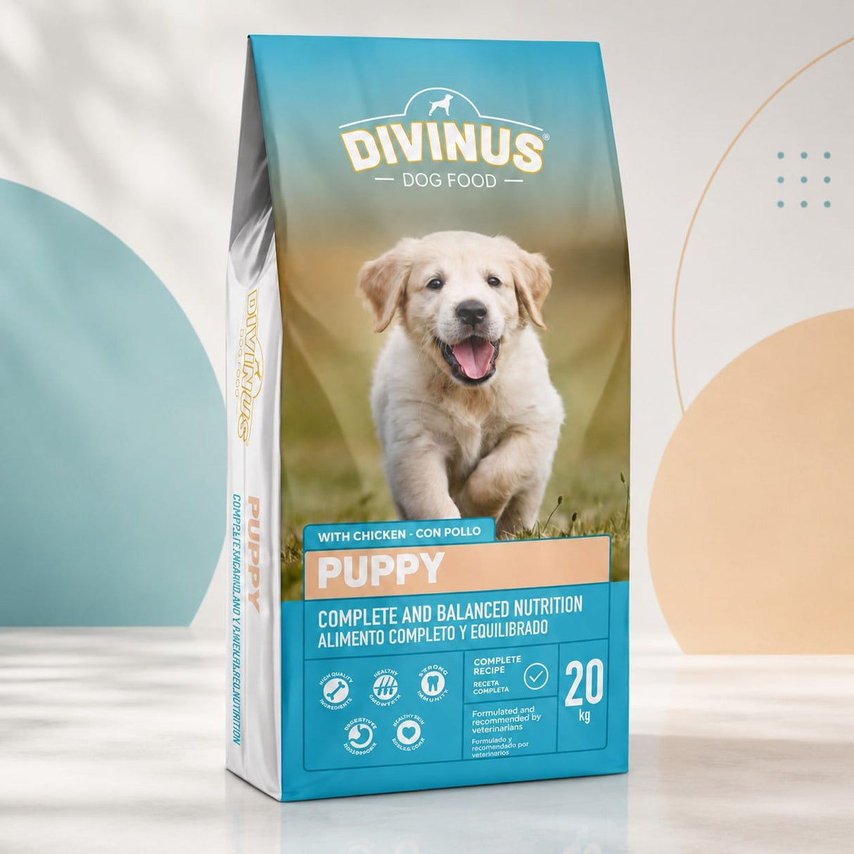 Karma sucha dla szczeniąt DIVINUS 4 kg