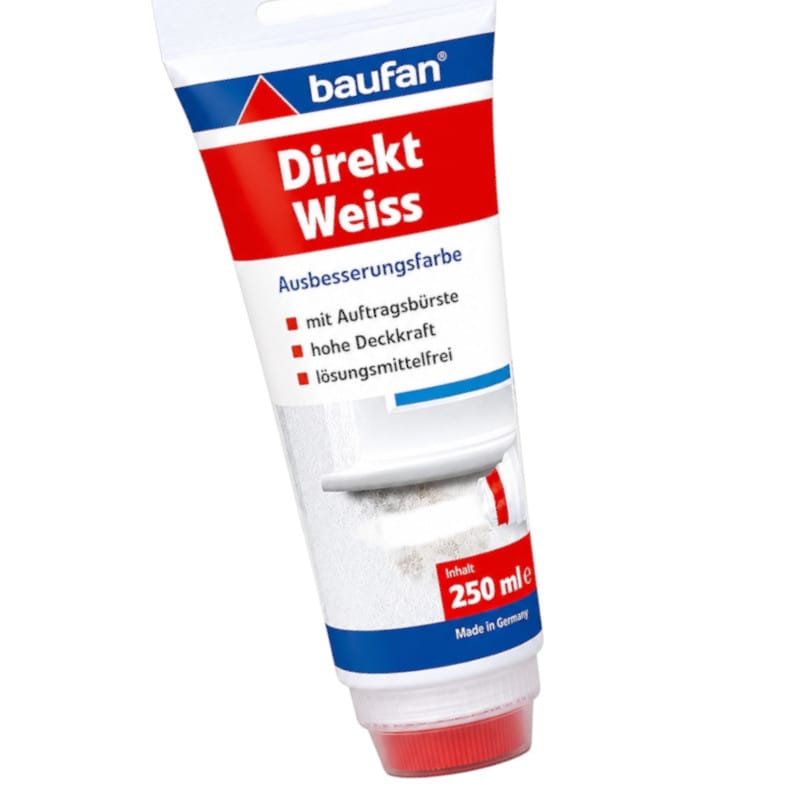 Produkt BAUFAN Biała farba do zaprawek BAUFAN 250ml White Touch-Up Paint 250ml 006137