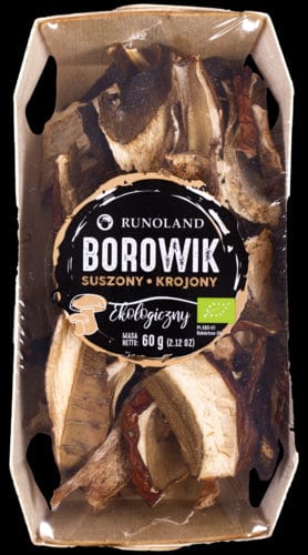 Produkt RUNOLAND (grzyby, zupy, przetwory) BOROWIK SUSZONY BIO 60 g - RUNOLAND 5901641001355