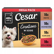 Produkt MARS CESAR 40x100g Creations Mix Karma mokra dla psa 006413