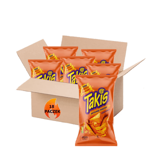 Produkt TAKIS Chipsy 18x Chipsy kukurydziane Tortilla TAKIS Intense Nacho 100g K_052736_18