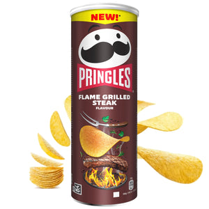 Produkt PRINGLES Chipsy Chipsy PRINGLES Flame Grilled Steak 165g 003277