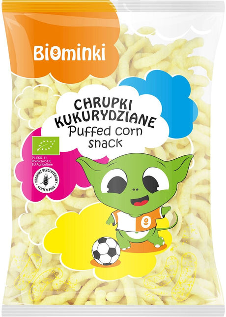 Produkt BIOMINKI (przekąski dla dzieci, kaszki) CHRUPKI KUKURYDZIANE BEZGLUTENOWE BIO 150 g - BIOMINKI 5902983785590