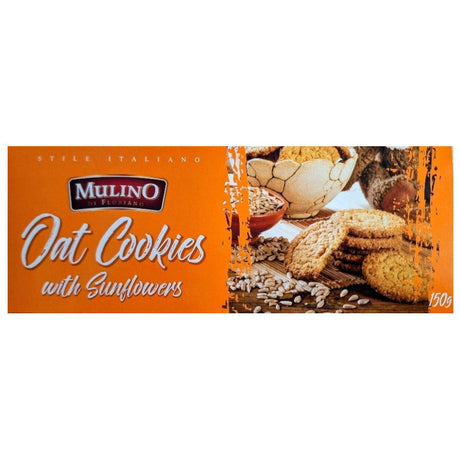 Produkt MULINO Ciastka Ciastka owsiane MULINO ze słonecznikiem 150g 035156