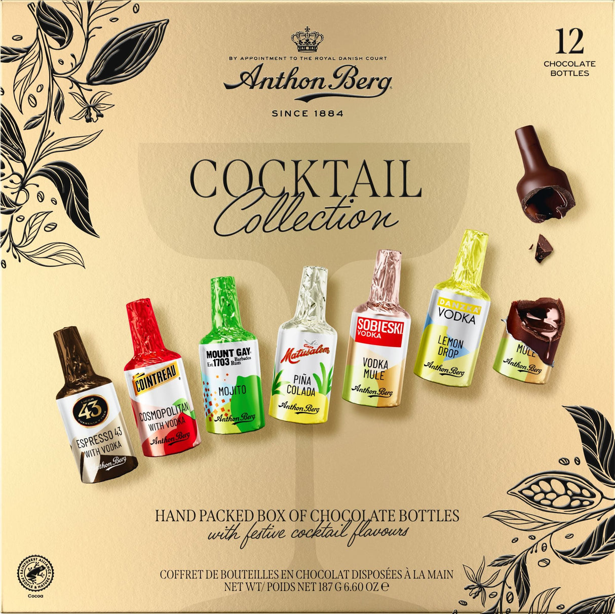 Produkt ANTHON BERG Czekolada 2x Czekoladki z alkoholem Anthon Berg Chocolate Cocktails 12 szt 187g K_006175_2