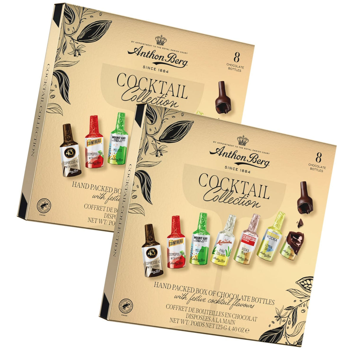 Produkt ANTHON BERG Czekolada 2x Czekoladki z alkoholem Anthon Berg Chocolate Cocktails 8 szt 125g K_006173_2