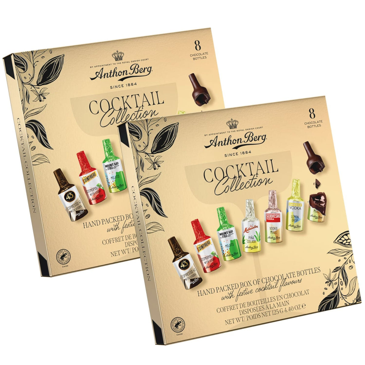 Produkt ANTHON BERG Czekolada 2x Czekoladki z alkoholem Anthon Berg Chocolate Cocktails 8 szt 125g K_006173_2