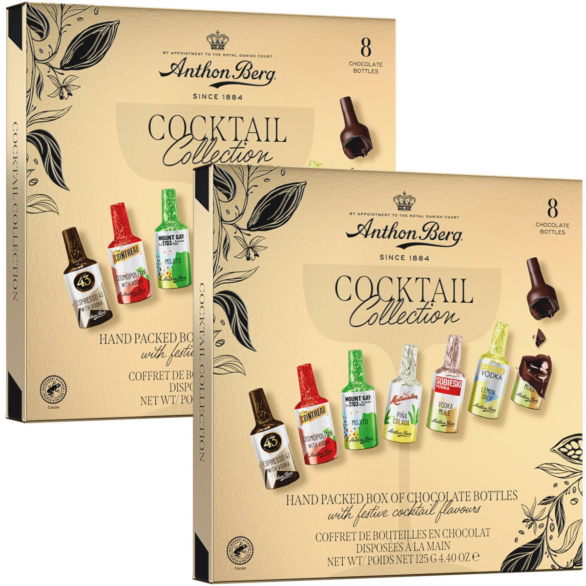 Produkt ANTHON BERG Czekolada 2x Czekoladki z alkoholem Anthon Berg Chocolate Cocktails 8 szt 125g K_006173_2