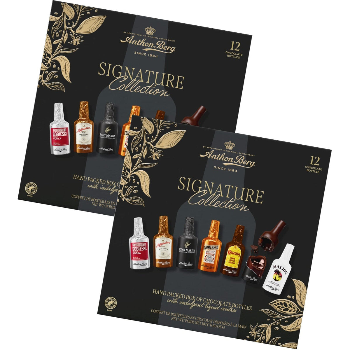 Produkt ANTHON BERG Czekolada 2x Czekoladki z alkoholem Anthon Berg Chocolate Liqueurs 12 szt 187g K_006176_2