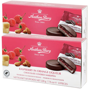 Produkt ANTHON BERG Czekolada 2x Czekoladki z alkoholem Anthon Berg Raspberry in Orange Liqueur 220g K_004171_2