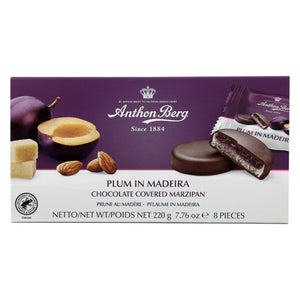 Produkt ANTHON BERG Czekolada 2x Owoce w czekoladzie z alkoholem i marcepanem Anthon Berg Plum in Madeira 220g K_004172_2