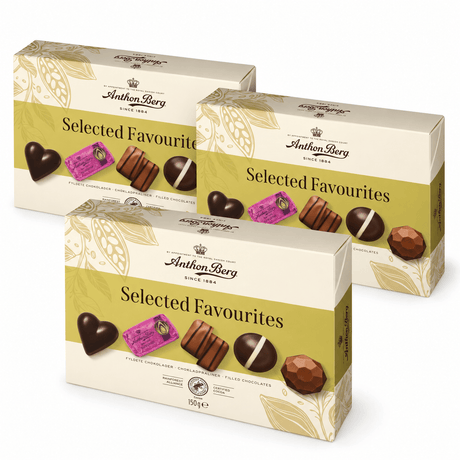 Produkt ANTHON BERG Czekolada 3x Bombonierka Anthon Berg Selected Favourites czekoladki z nadzieniem 150g K_004363_3