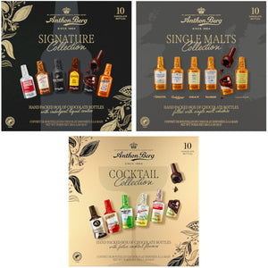 Produkt ANTHON BERG Czekolada 3x Czekoladki buteleczki z alkoholem Anthon Berg 10 szt 156g Z10065