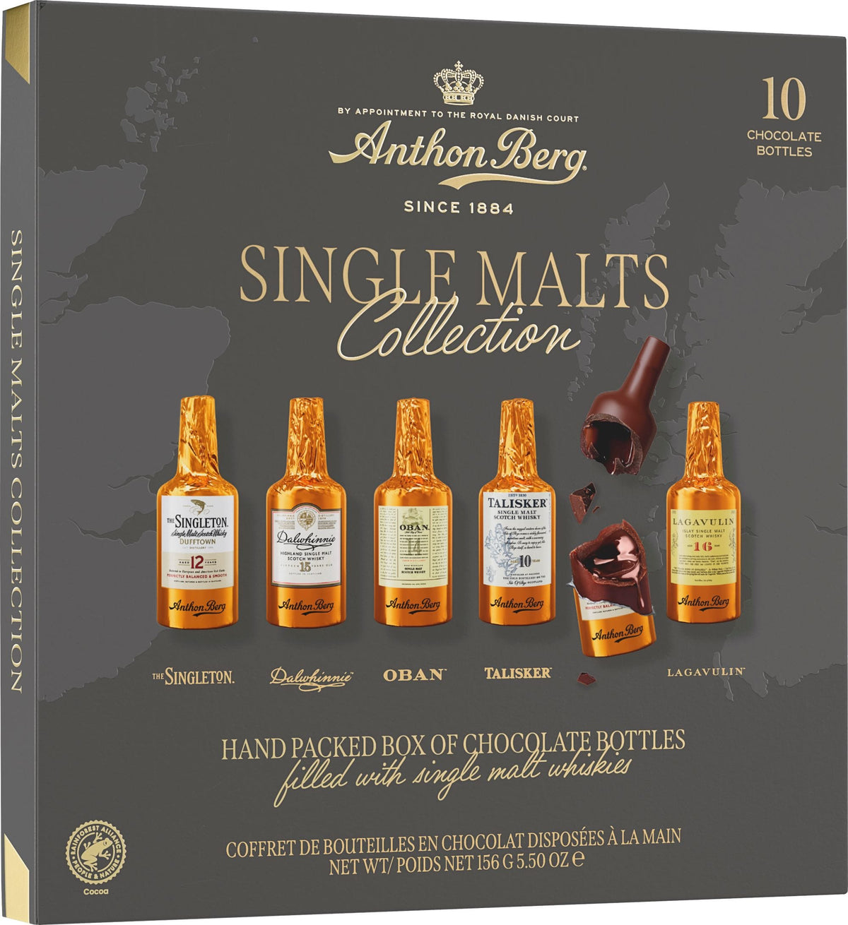 Produkt ANTHON BERG Czekolada 4x Czekoladki z alkoholem Anthon Berg Chocolate Single Malt 10 szt 156g K_006295_4