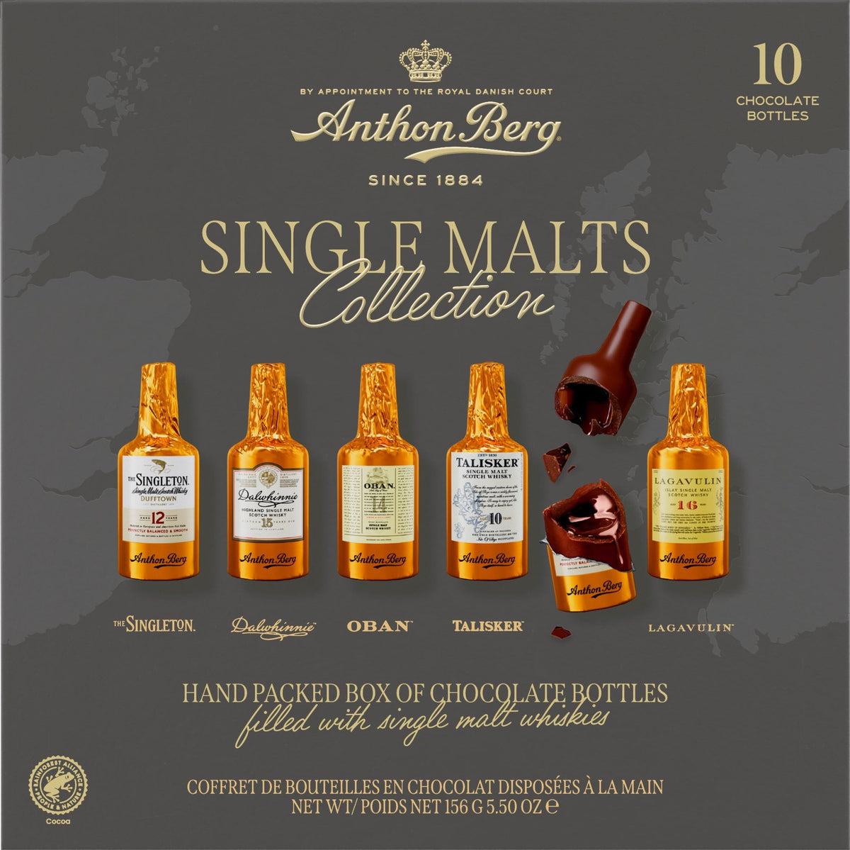 Produkt ANTHON BERG Czekolada 4x Czekoladki z alkoholem Anthon Berg Chocolate Single Malt 10 szt 156g K_006295_4