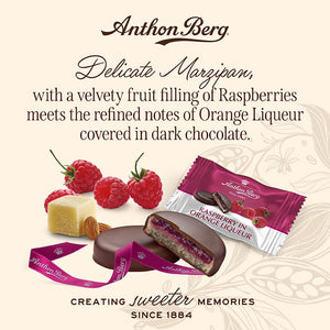 Produkt ANTHON BERG Czekolada 4x Czekoladki z alkoholem Anthon Berg Raspberry in Orange Liqueur 220g K_004171_4