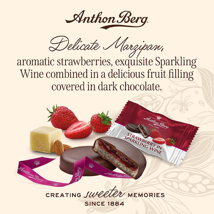 Produkt ANTHON BERG Czekolada 5x Czekoladki praliny owoce i marcepan z alkoholem Anthon Berg 220g Z10063