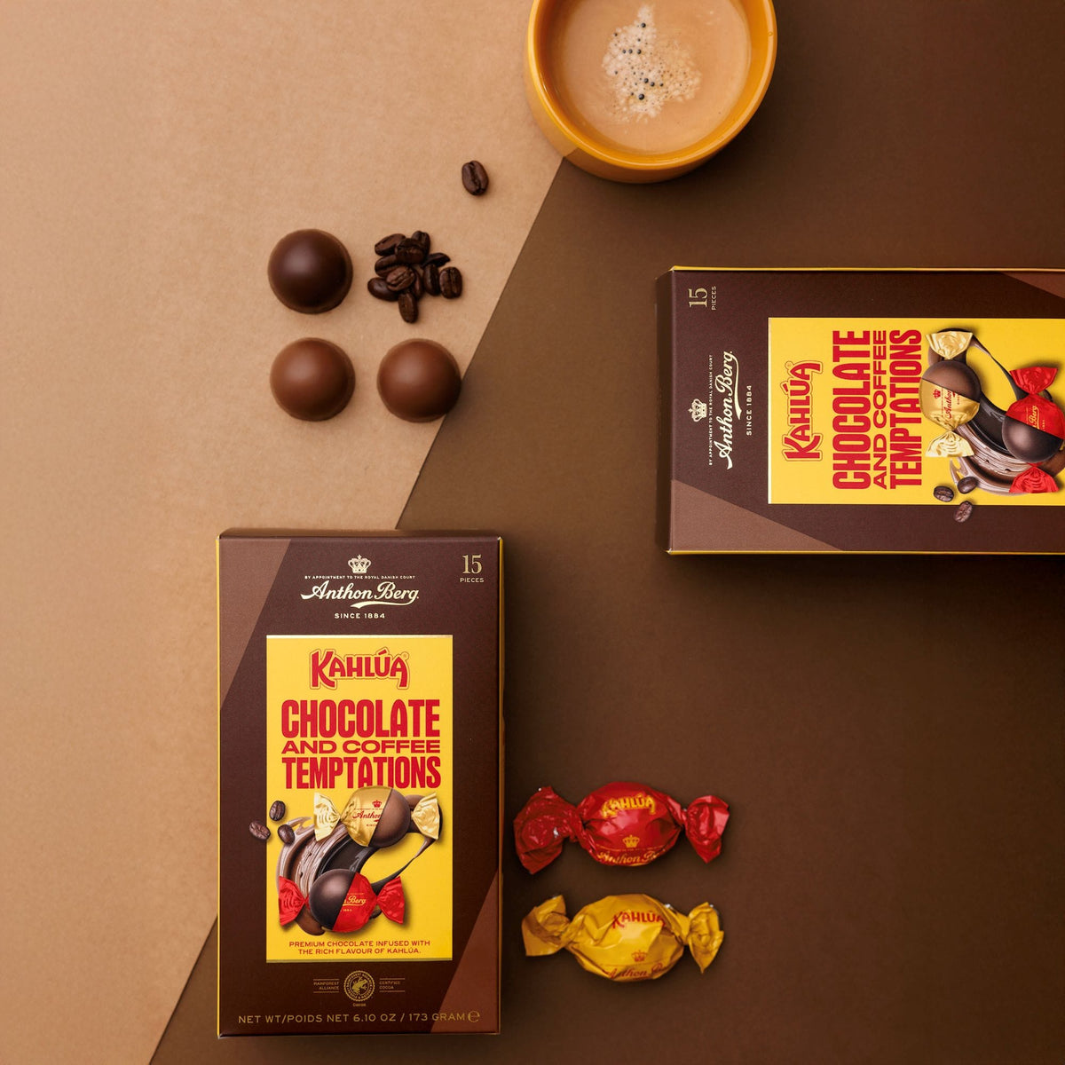 Produkt ANTHON BERG Czekolada 8x Praliny Anthon Berg Kahlua Temptations 173g K_006296_8