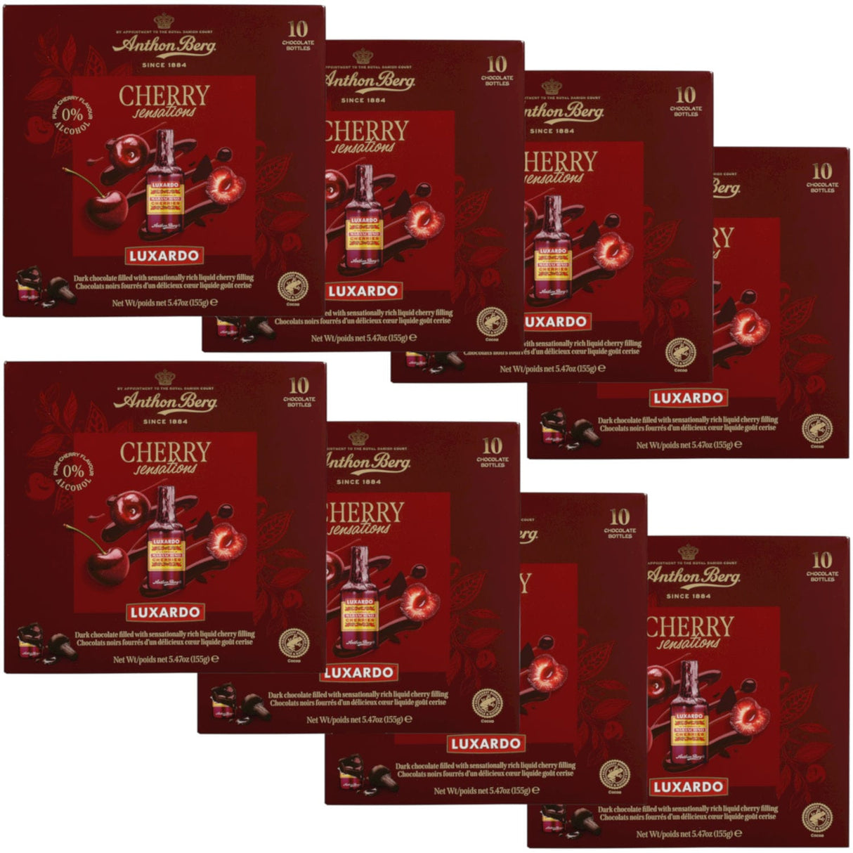 Produkt ANTHON BERG Czekolada 8x Praliny Anthon Berg Luxardo Sensations 10 szt 155g K_006180_8