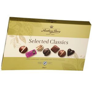 Produkt ANTHON BERG Czekolada Bombonierka Anthon Berg Selected Classics  czekoladki z nadzieniem 230g 006653