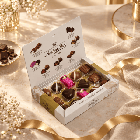 Produkt ANTHON BERG Czekolada Bombonierka Anthon Berg Selected Favourites czekoladki z nadzieniem 150g 004363