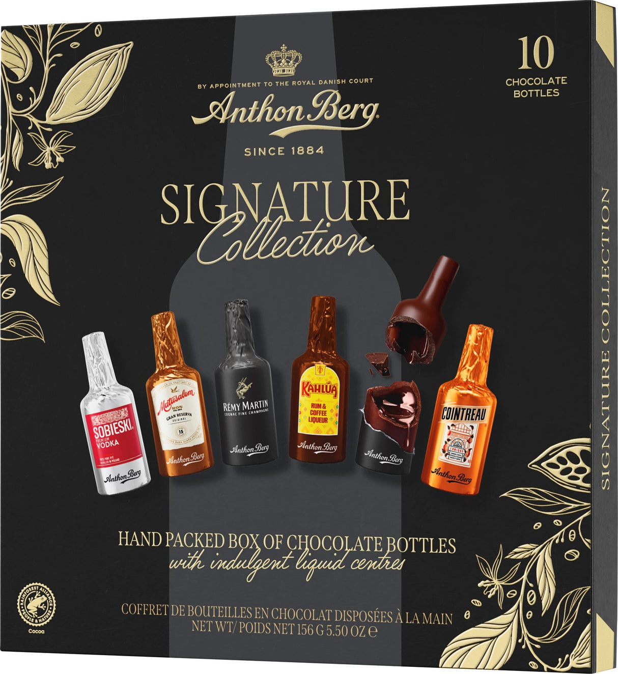 Produkt ANTHON BERG Czekolada Czekoladki z alkoholem Anthon Berg Chocolate Liqueurs 10 szt 156g 006291