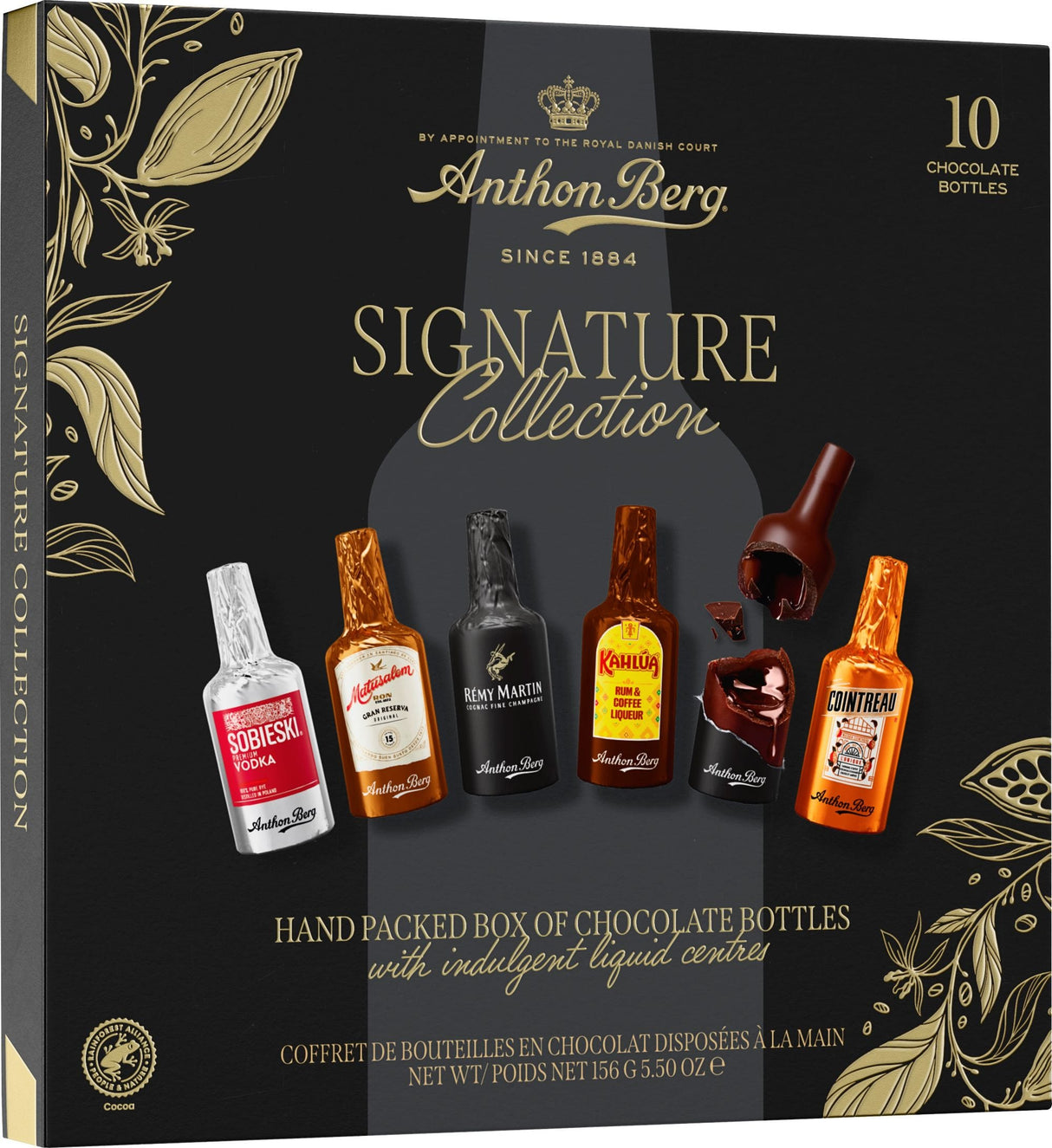 Produkt ANTHON BERG Czekolada Czekoladki z alkoholem Anthon Berg Chocolate Liqueurs 10 szt 156g 006291