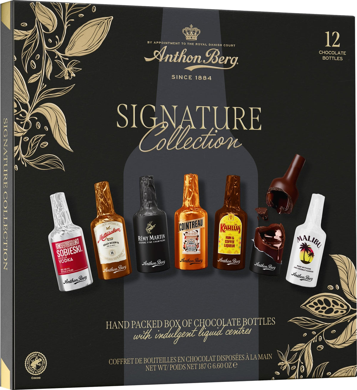 Produkt ANTHON BERG Czekolada Czekoladki z alkoholem Anthon Berg Chocolate Liqueurs 12 szt 187g 006176
