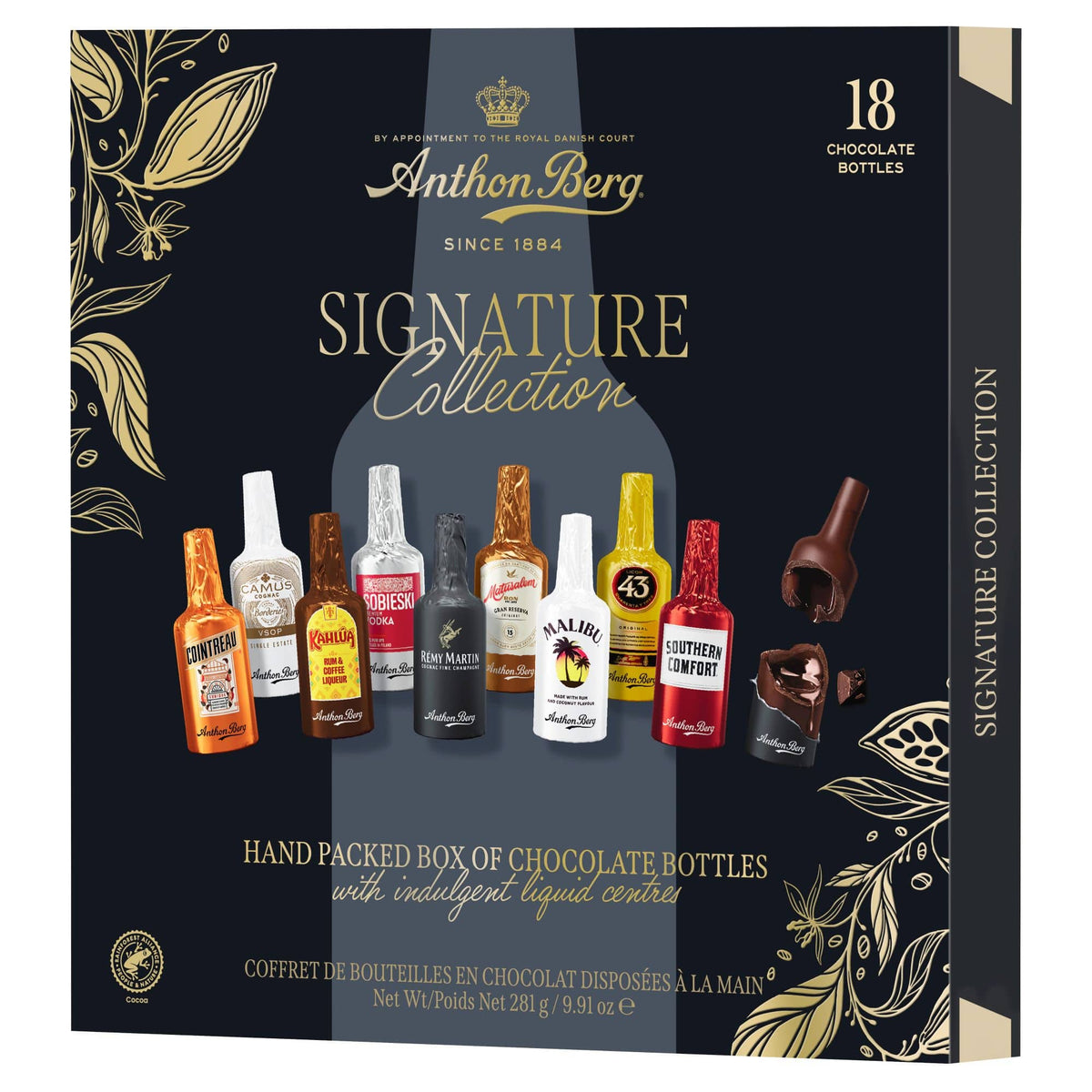 Produkt ANTHON BERG Czekolada Czekoladki z alkoholem Anthon Berg Chocolate Liqueurs 18 szt 281g 006292