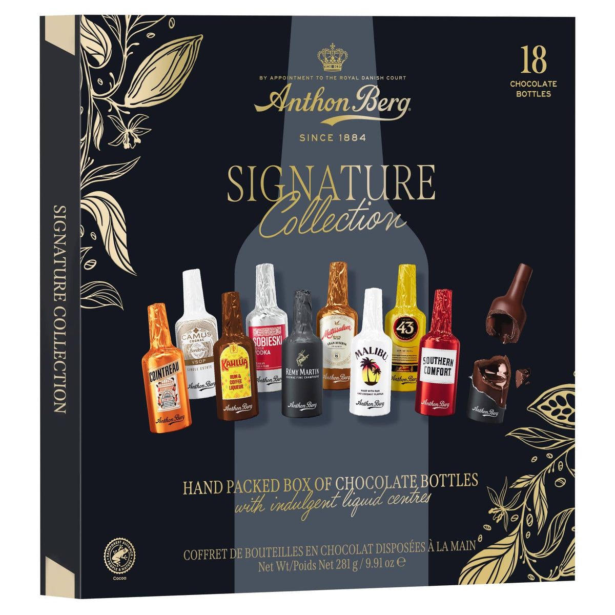 Produkt ANTHON BERG Czekolada Czekoladki z alkoholem Anthon Berg Chocolate Liqueurs 18 szt 281g 006292