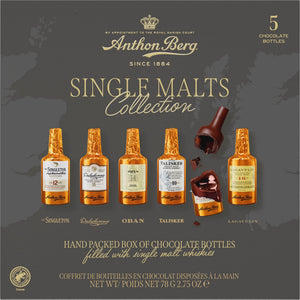 Produkt ANTHON BERG Czekolada Czekoladki z alkoholem Anthon Berg Chocolate Single Malt 5 szt 78g 006177