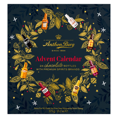 Produkt ANTHON BERG Czekolada Kalendarz adwentowy Anthon Berg Liqueurs czekoladki z likierem 24szt 375g 004183