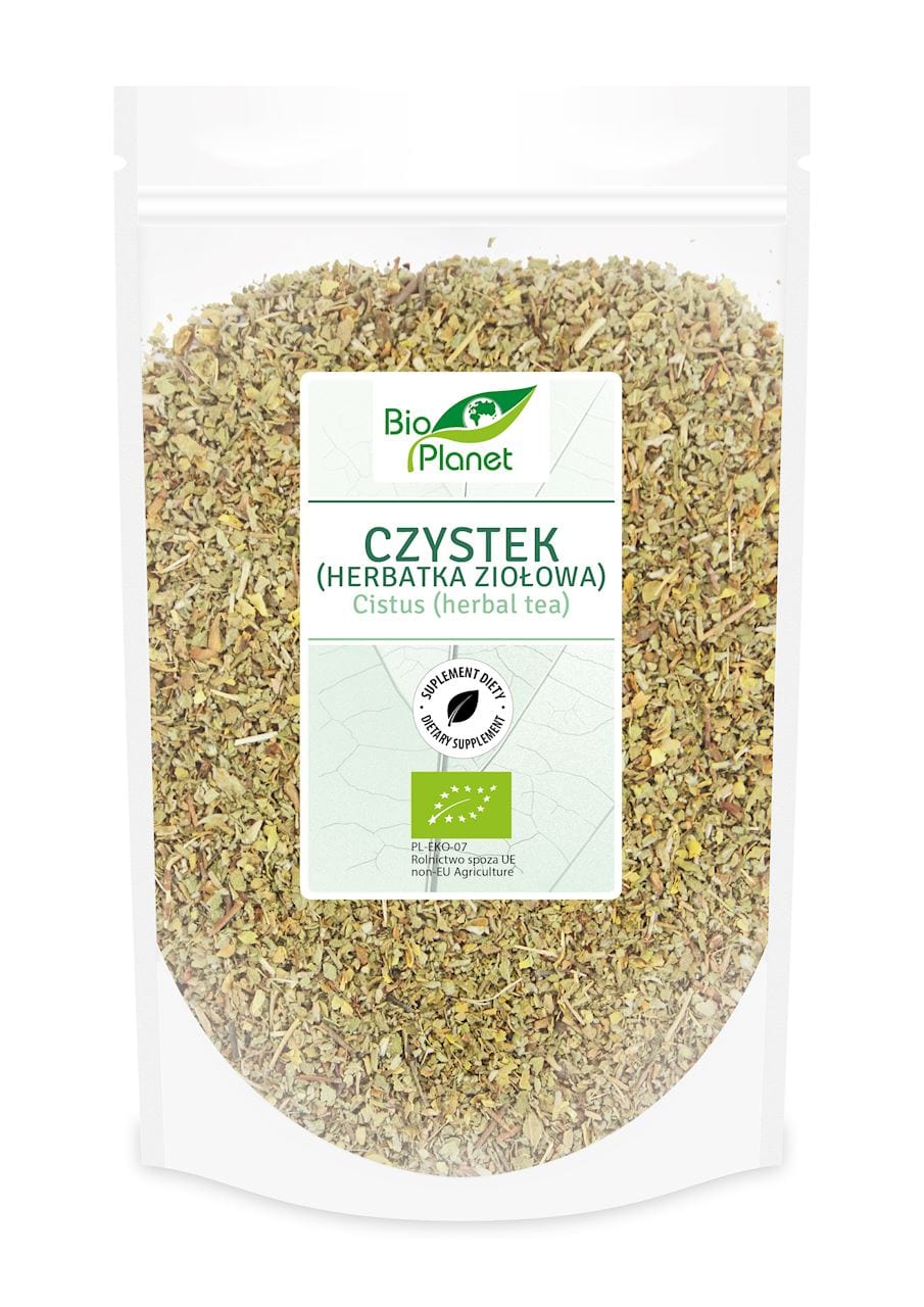 Produkt BIO PLANET - seria INNE CZYSTEK (HERBATKA ZIOŁOWA) BIO 250 g - BIO PLANET 5902175862863
