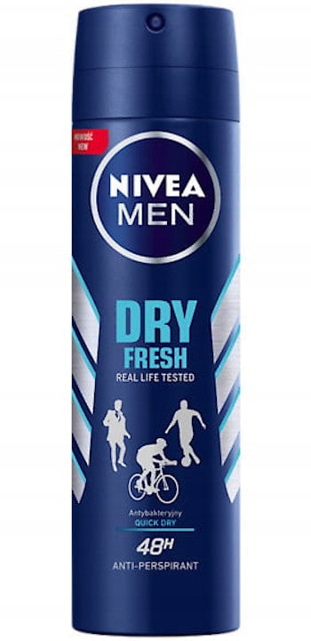Produkt NIVEA Dezodoranty Dezodorant NIVEA Deo Men Spray Dry Fresh męski w sprayu 150ml 032286