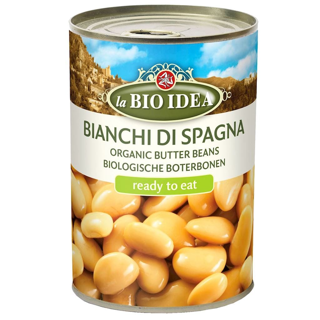Produkt LA BIO IDEA (makarony, strączkowe,sosy pomidorowe) FASOLA MASŁOWA W ZALEWIE BIO 400 g (240 g) - LA BIO IDEA 8717496900180