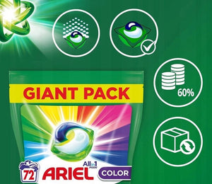 Produkt ARIEL Kapsułki do prania 2x Kapsułki do prania ARIEL All-in-1 PODS 72 prania 72 szt. K_034859_2