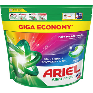 Produkt ARIEL Kapsułki do prania 2x Kapsułki do prania ARIEL Color Allin1 70szt K_003516_2