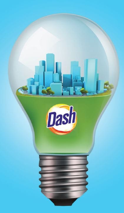 Produkt DASH Kapsułki do prania DASH Alpen Frische uniwersalne 3in1 120szt 005061