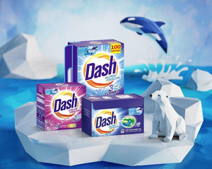 Produkt DASH Kapsułki do prania DASH Alpen Frische uniwersalne 3in1 120szt 005061