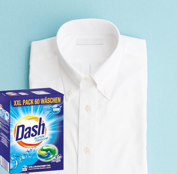 Produkt DASH Kapsułki do prania DASH Alpen Frische uniwersalne 3in1 120szt 005061