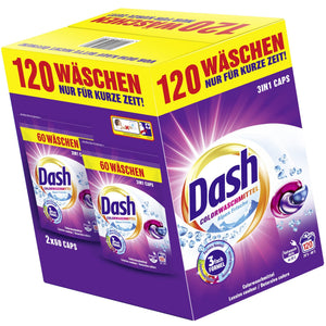 Produkt DASH Kapsułki do prania DASH Color Frische do koloru 3in1 120szt 005062